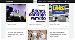 Desktop Screenshot of mauriciostycer.com.br